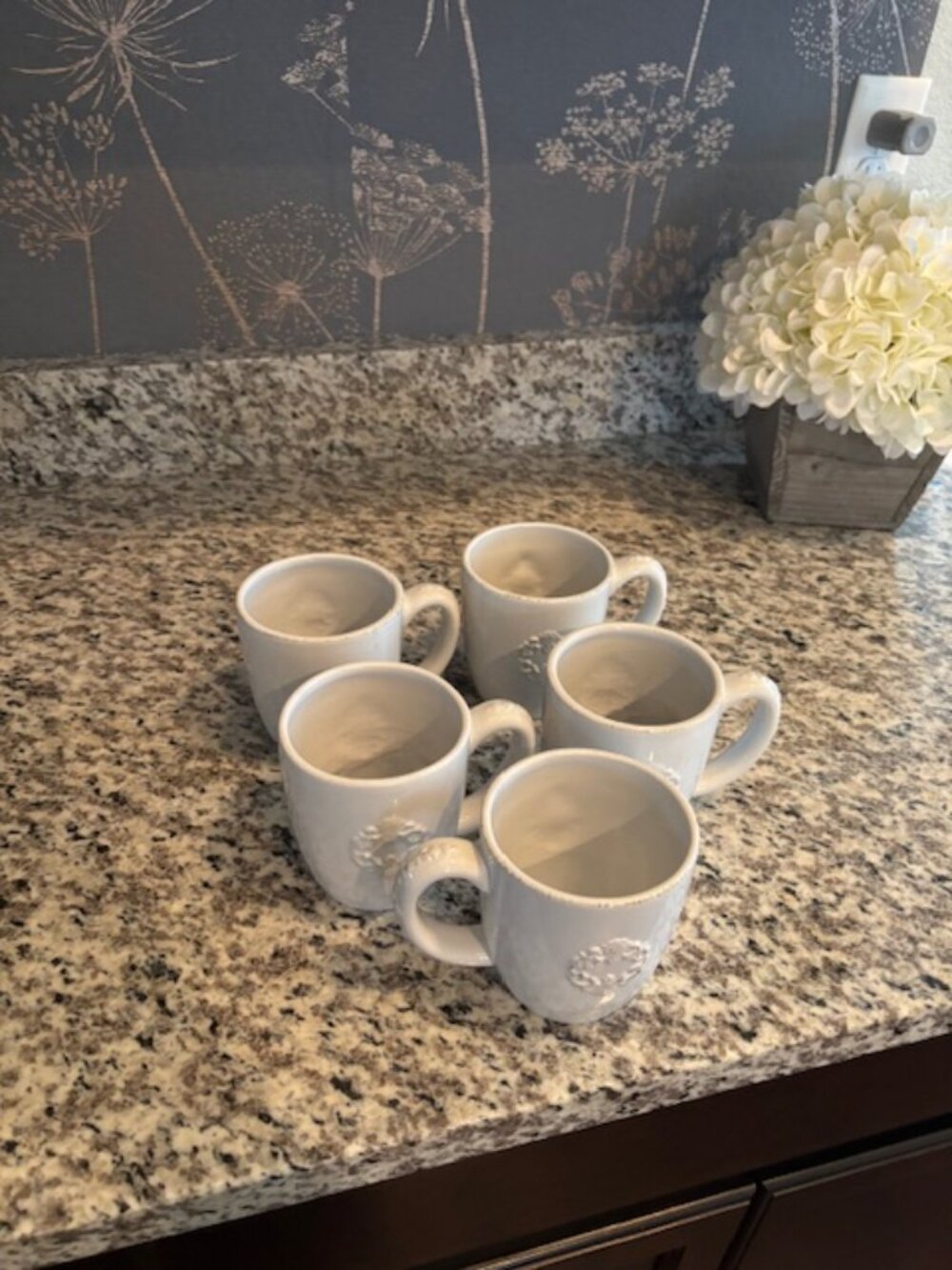 (2) Simply Shabby Chic by Rachel Ashwell Chateau mugs - SALE!